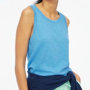 NWT J. Crew Light blue Girlfriend tank top